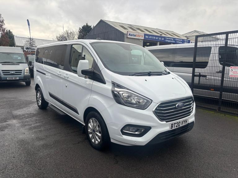 2020 Ford Tourneo Custom 2.0 EcoBlue 130ps Low Roof 9 Seater Zetec Minibus Diesel Manual