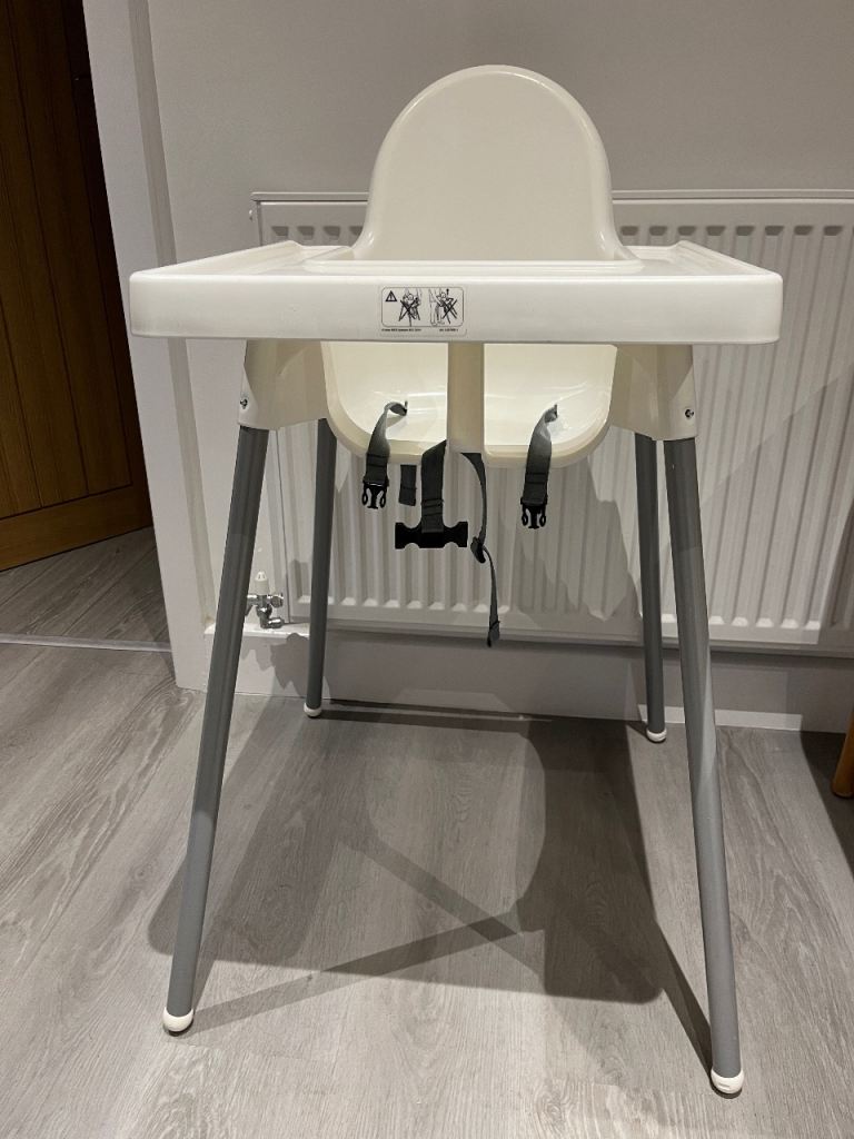 Ikea baby highchair with tray