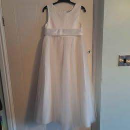 FLOWER GIRL/ COMMUNION DRESS AGE 9 John Lewis