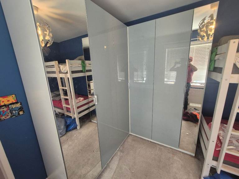 PAX 6 door wardrobe
