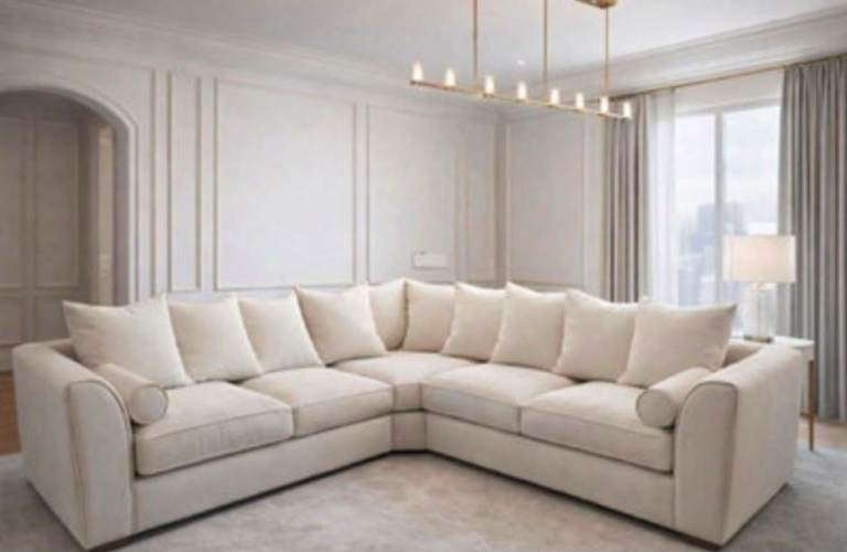 BRAND NEW Dual arm barcelona corner sofa - Available in a variety of colours 