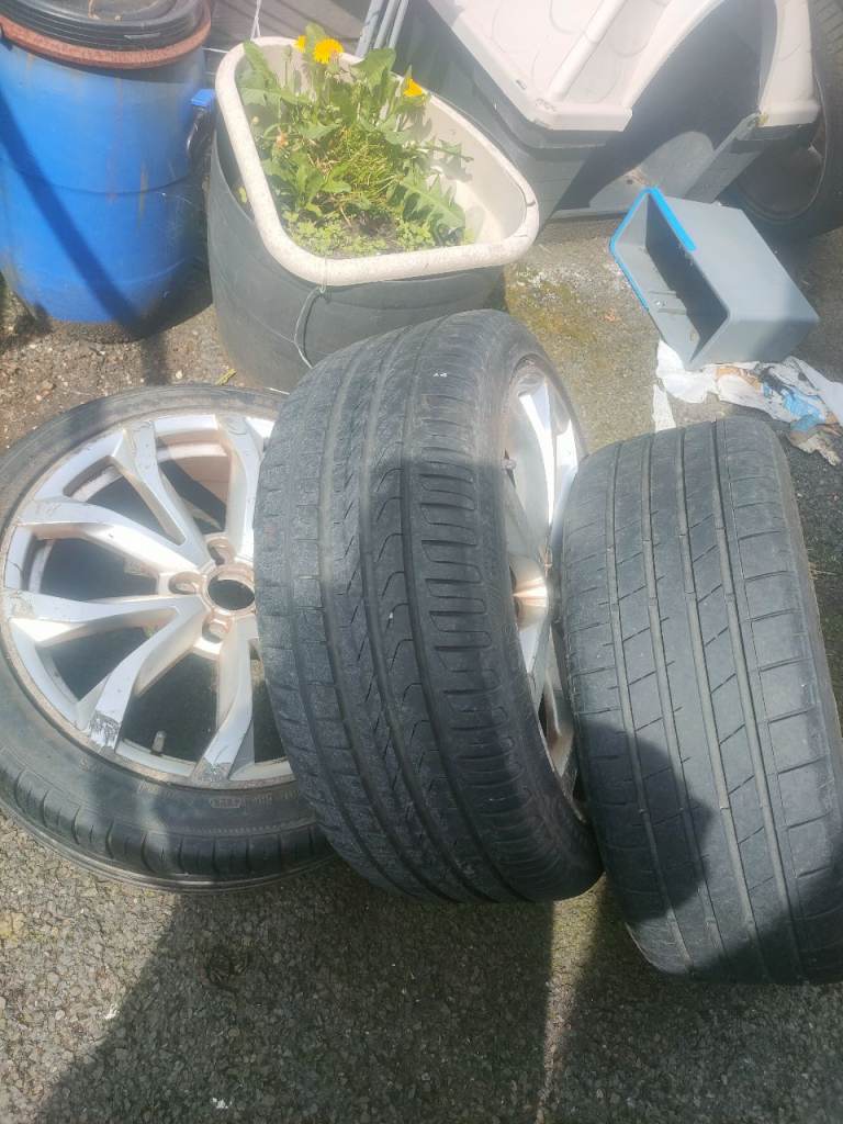 18" alloys with good tyres