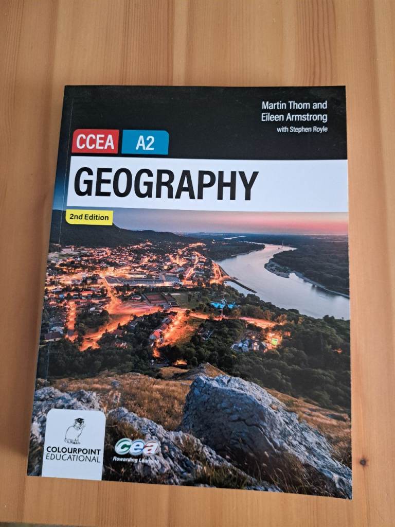 CCEA A2 Geography 2nd Edition Textbook - Good Condition
