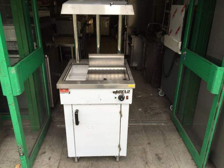 BRAND NEW  CHIP DUMP SCUTTLE MACHINE CHIPS WARMER CATERING COMMERCIAL KITCHEN TAKE AWAY SHOP