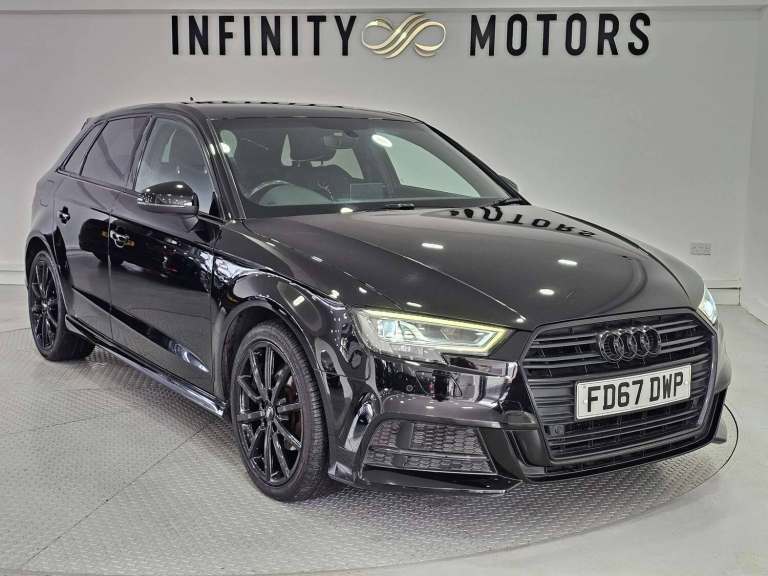 2017 Audi A3 1.5 A3 Sportback Black Edition TFSI 5dr Hatchback Petrol Manual