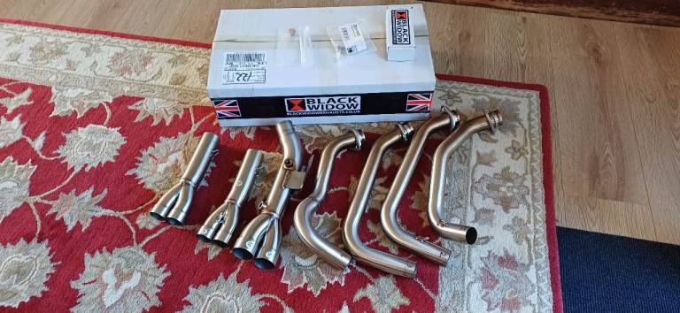 kawasaki z900rs 2026 black widow headers