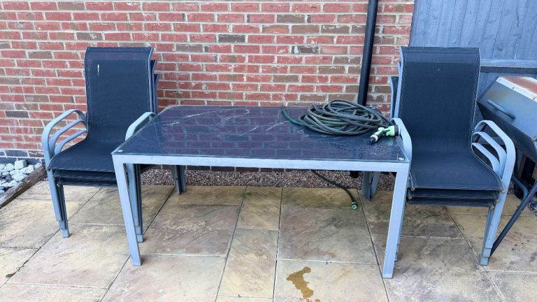 Garden table and chairs 