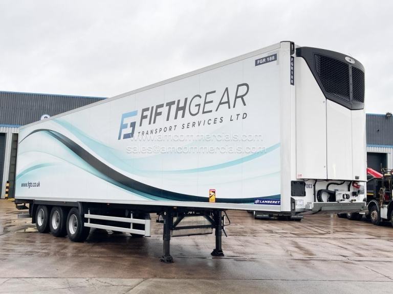 LAMBERET MULTI TEMP FRIDGE TRI AXLE TRAILER