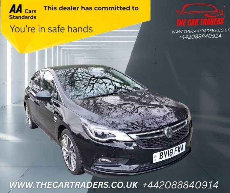 2018 Vauxhall Astra 1.4i Turbo Elite Nav Hatchback 5dr Petrol Auto Euro 6 (s/s) (150 ps) Hatchbac...