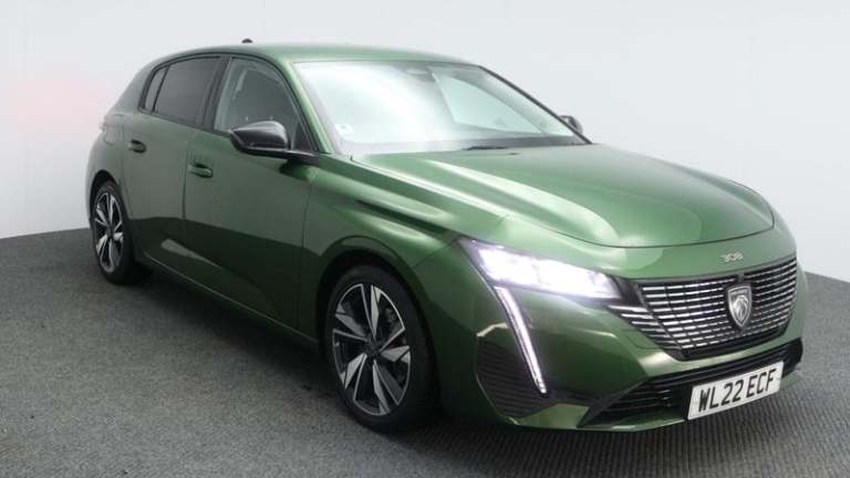 2022 Peugeot 308 1.2 PureTech Allure 5dr EAT8 HATCHBACK PETROL Automatic