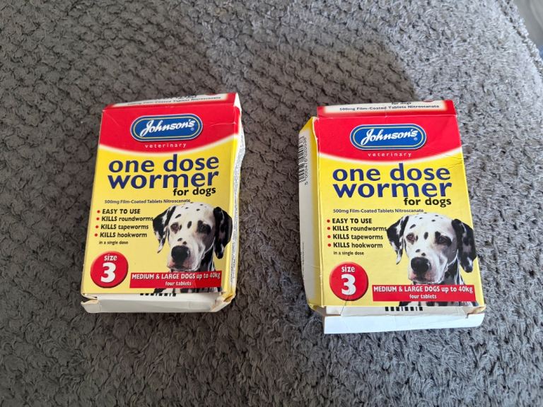 New One dose wormer x2