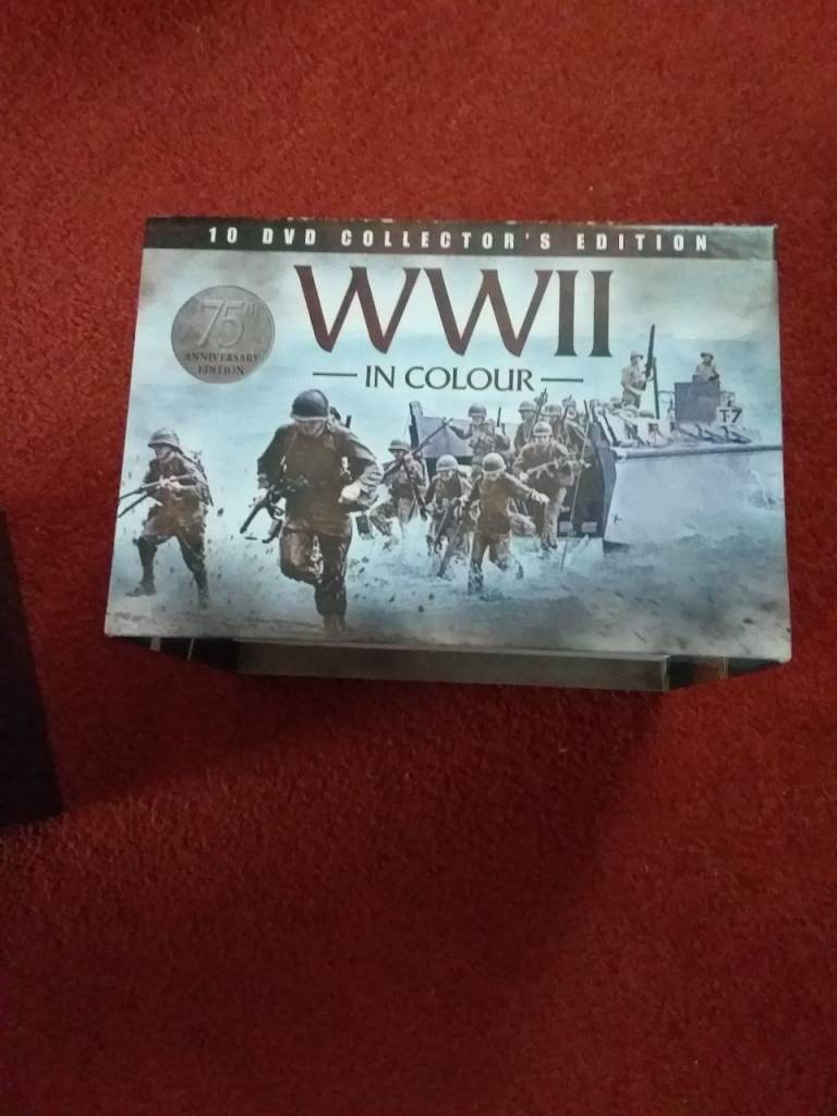 WW11 in Colour  -  10 Dvd Collector's boxset for sale.