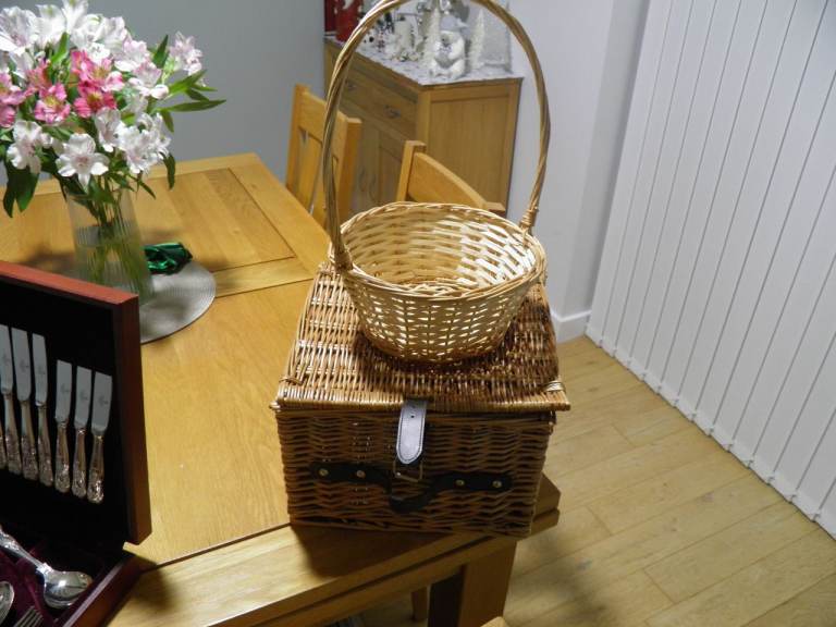 Decorative baskets for display or storage