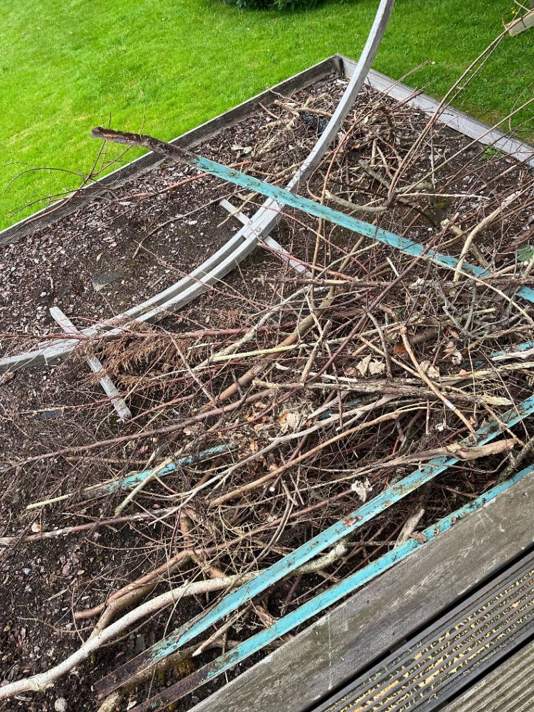 Green bits of metal