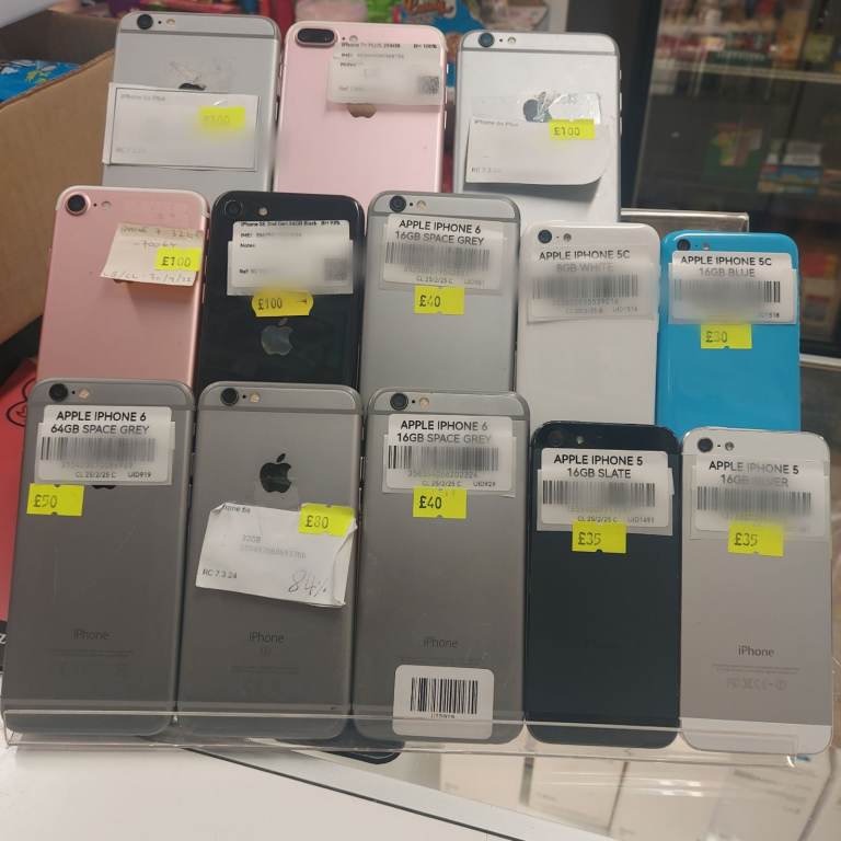 iPhone Clearance Stock. IPhone 7 Plus SE2 6 6s Plus 5C 5G
