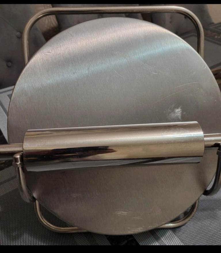 Manual Roti / Tortilla Press - Stainless Steel
