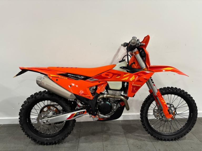 2025 KTM 250 EXCF Six Days, One Ride Only! 108 Miles, 5 Hours, Michelin Mousses