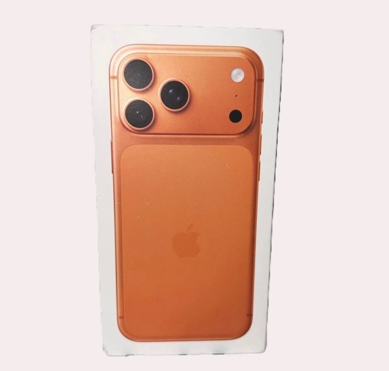 Orange iPhone in Box – Looks New