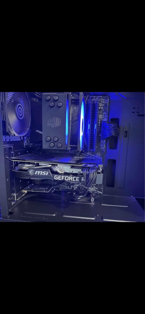 Gaming PC with RTX 3070, AMD Ryzen 7 5700X, 16GB RAM