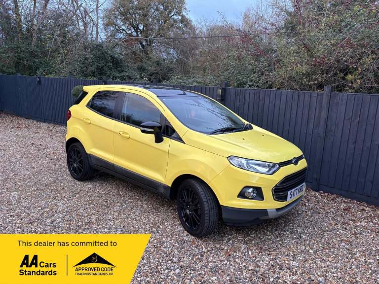 image for 2017 Ford Ecosport 1.0T EcoBoost Titanium S 2WD Euro 6 (s/s) 5dr HATCHBACK Petrol Manual