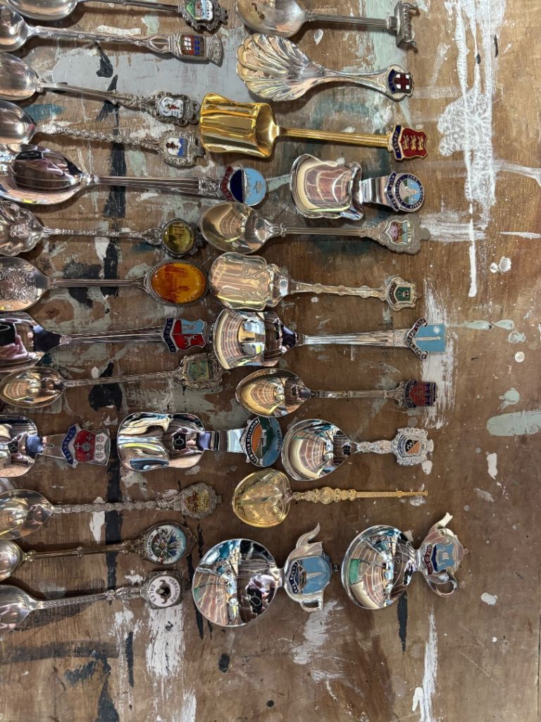 67 Tea/Tea Caddy/Jam spoons, £25.00 for Sale in Eastbourne, East Sussex ...