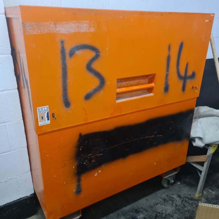 Lock Box - Mobile   - Steel with 2 x KEYS 