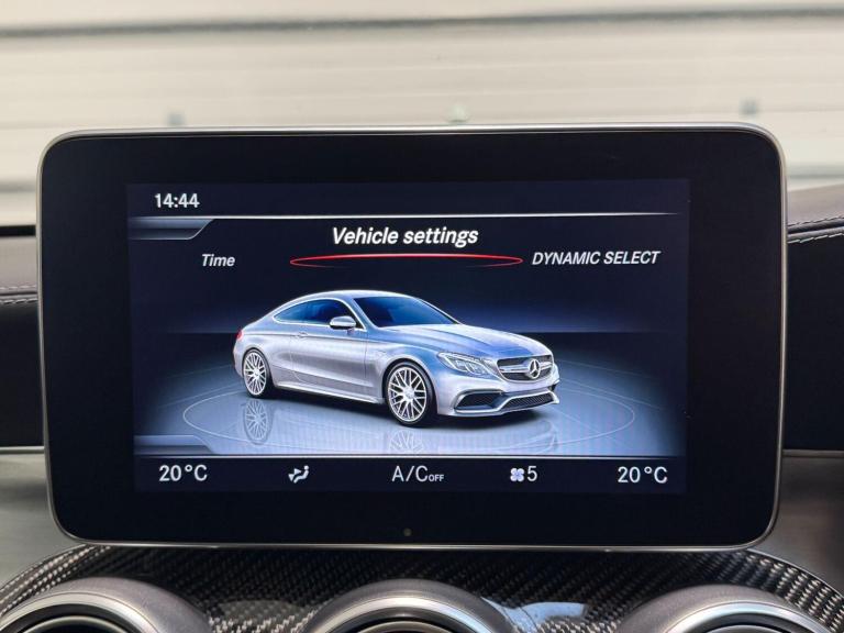 2017 Mercedes-Benz C Class 4.0 C63 V8 BiTurbo AMG S (Premium) Coupe 2dr Petrol SpdS MCT Euro 6 (s...