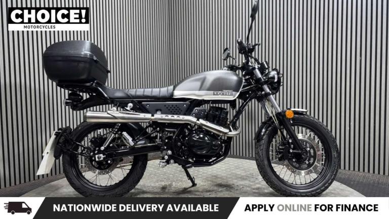 Lexmoto Tempest 2024 ONLY 2K TOP BOX 125CC MOT WARRANTY LEARNER BIKE