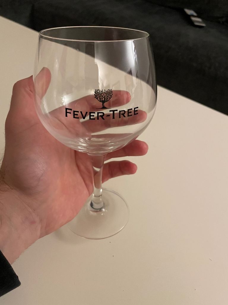 Fevertree Ballon Gin Tonic Glasses x 6