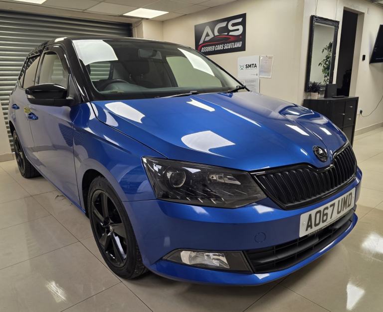 SKODA FABIA 1.0 TSI Colour Edition Blue Manual Petrol WARRANTY 12 MONTHS MOT
