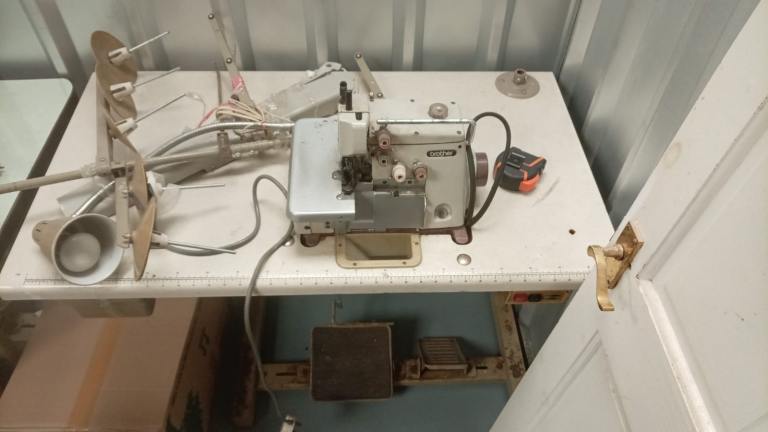 For sale one Industrial overlocker & one sewing machine