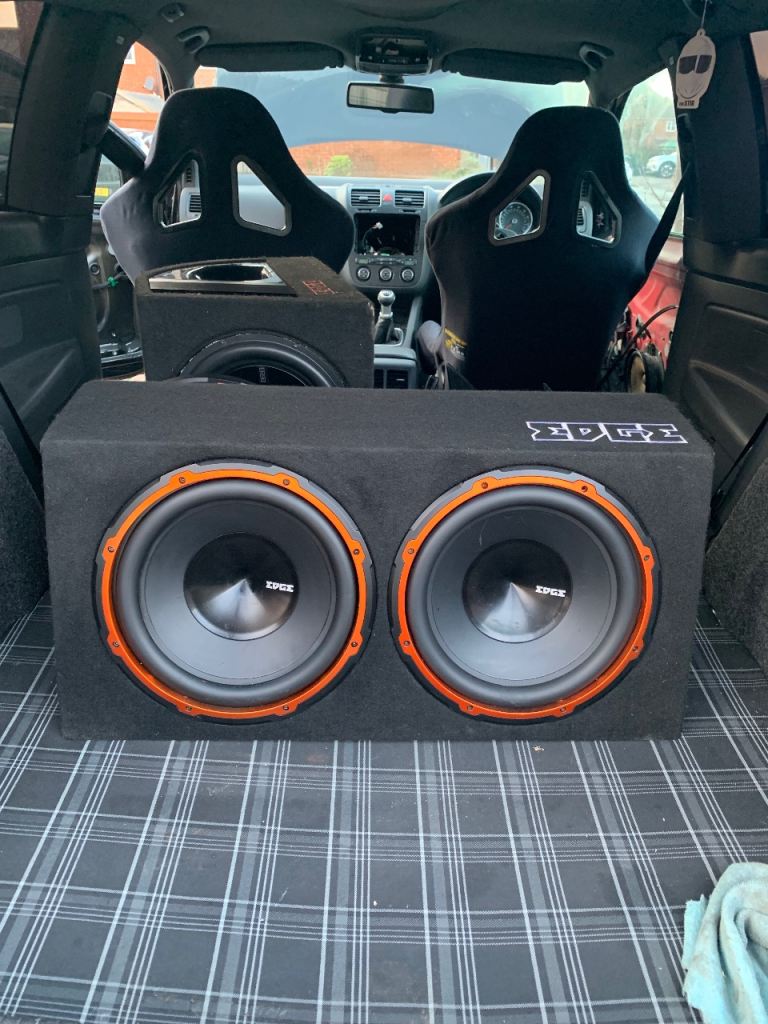 Edge subwoofer duel 12’