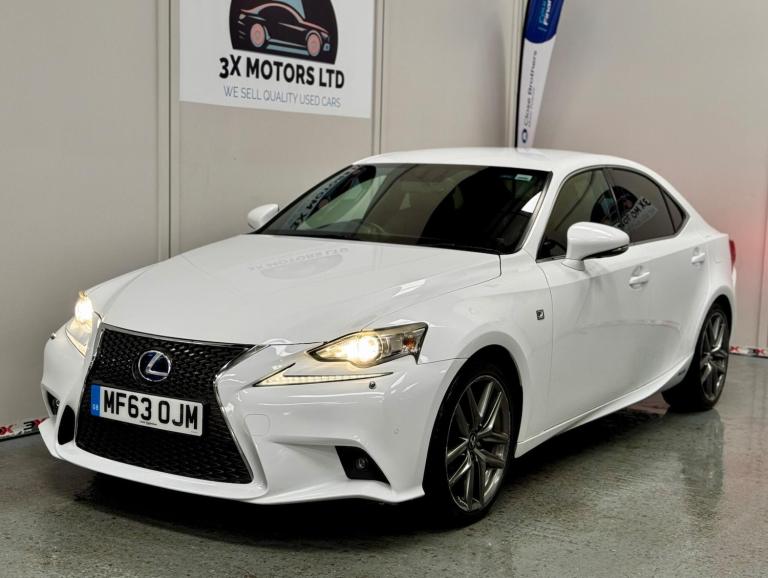 2013 Lexus IS 2.5 300h F Sport E-CVT Euro 5 (s/s) 4dr SALOON Petrol/Electric Hybrid Automatic