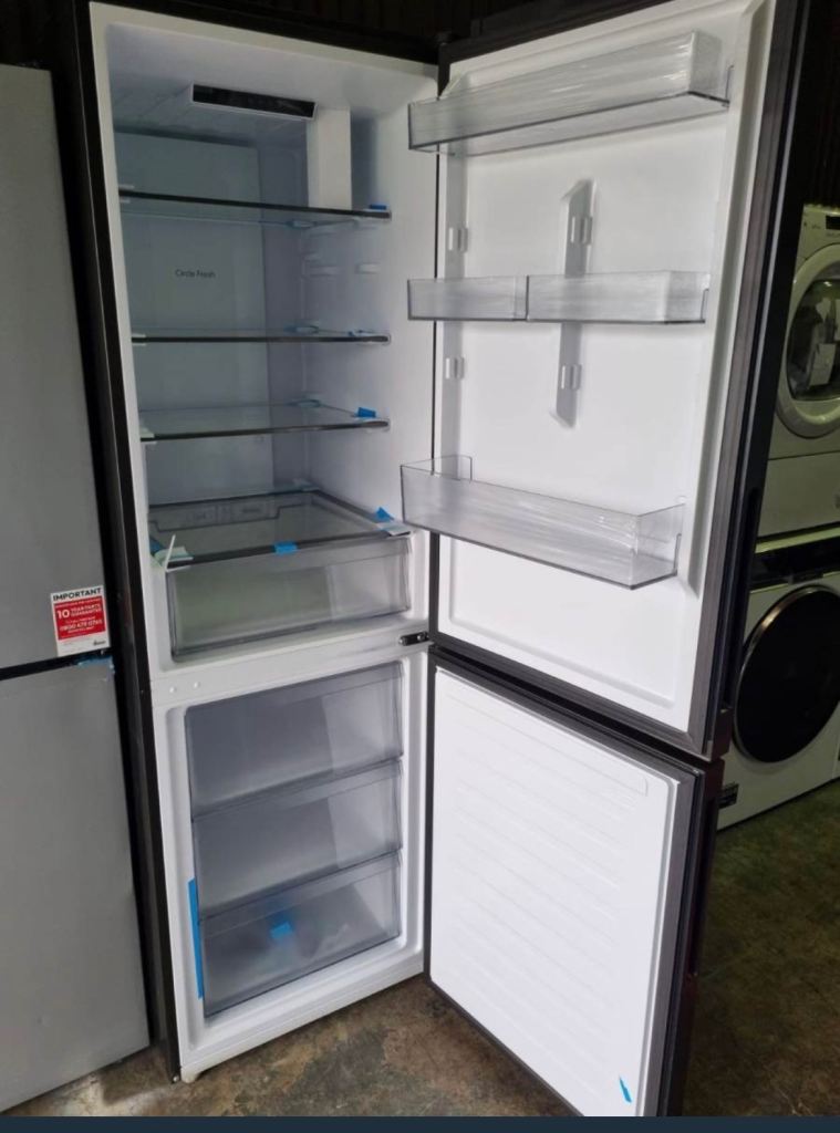 Ex-Display tall fridge freezer & free delivery warranty