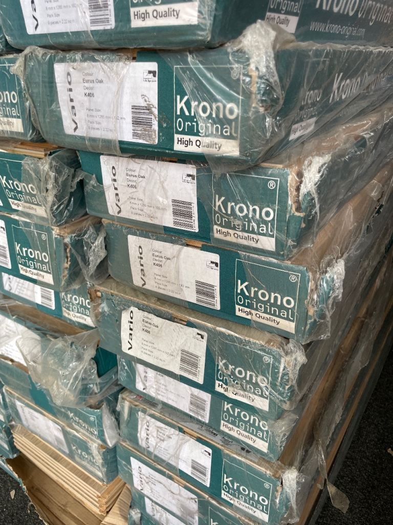 20 off Brand New Kronospan 8mm K406 Eurus Oak 