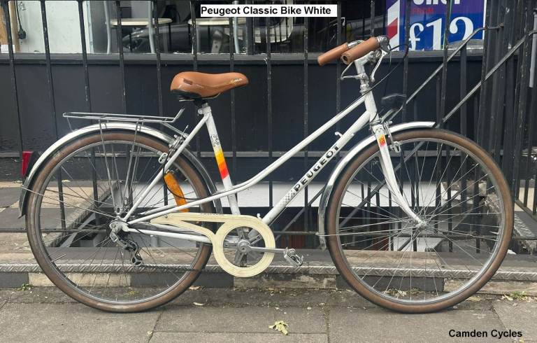 Peugeot Ladies Classic Bike White