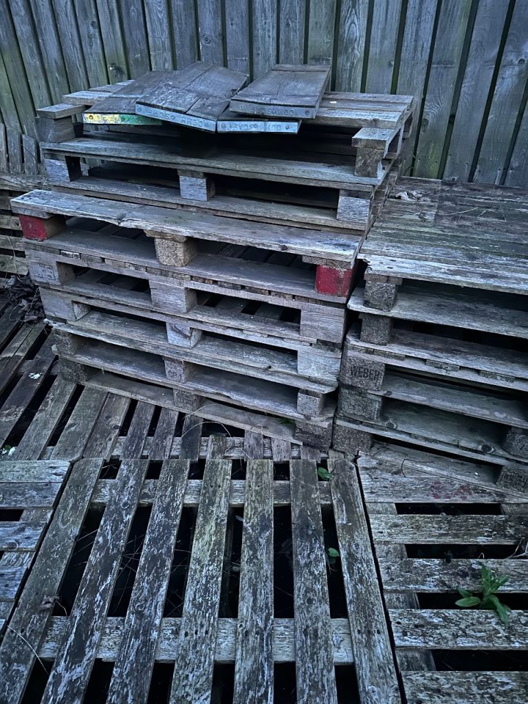 Used Wooden Pallets – Firewood