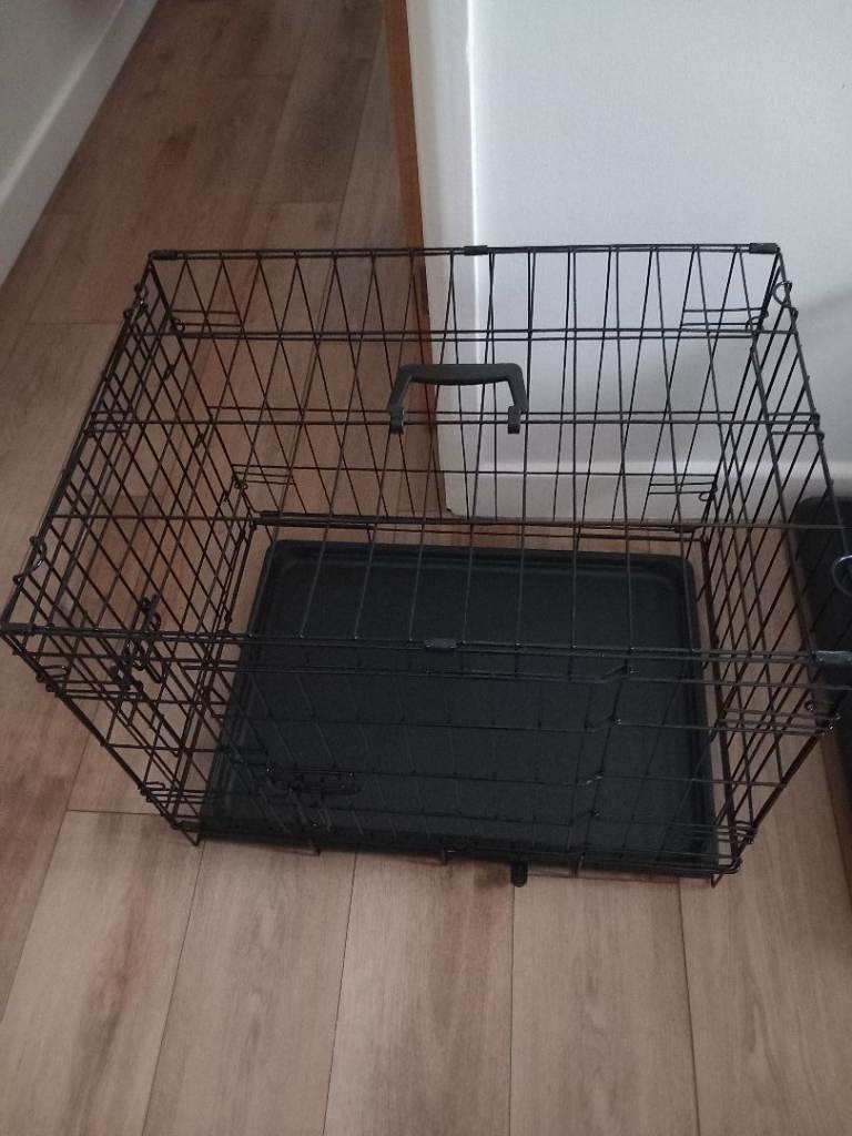 2 Door Metal Dog Crate