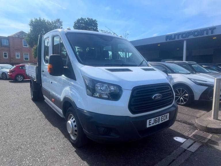 2018 68 FORD TRANSIT 2.0 350 ECOBLUE CHASSIS DOUBLE CAB 4DR DIESEL MANUAL RWD L3