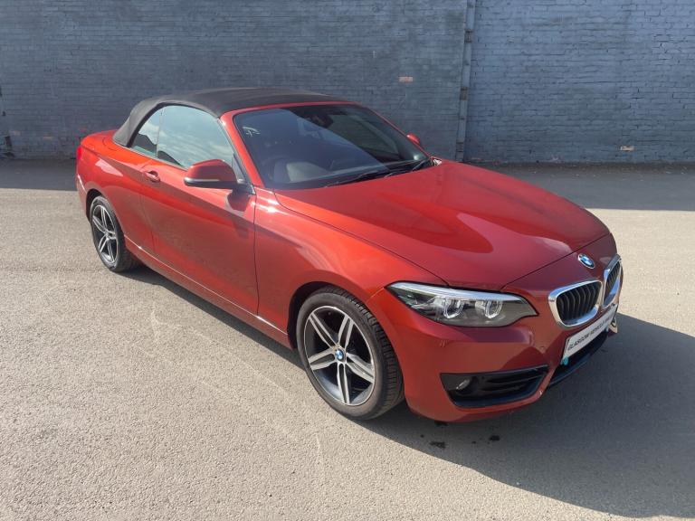 2018 BMW 2 Series 218d Sport 2dr [Nav] CONVERTIBLE Diesel Manual