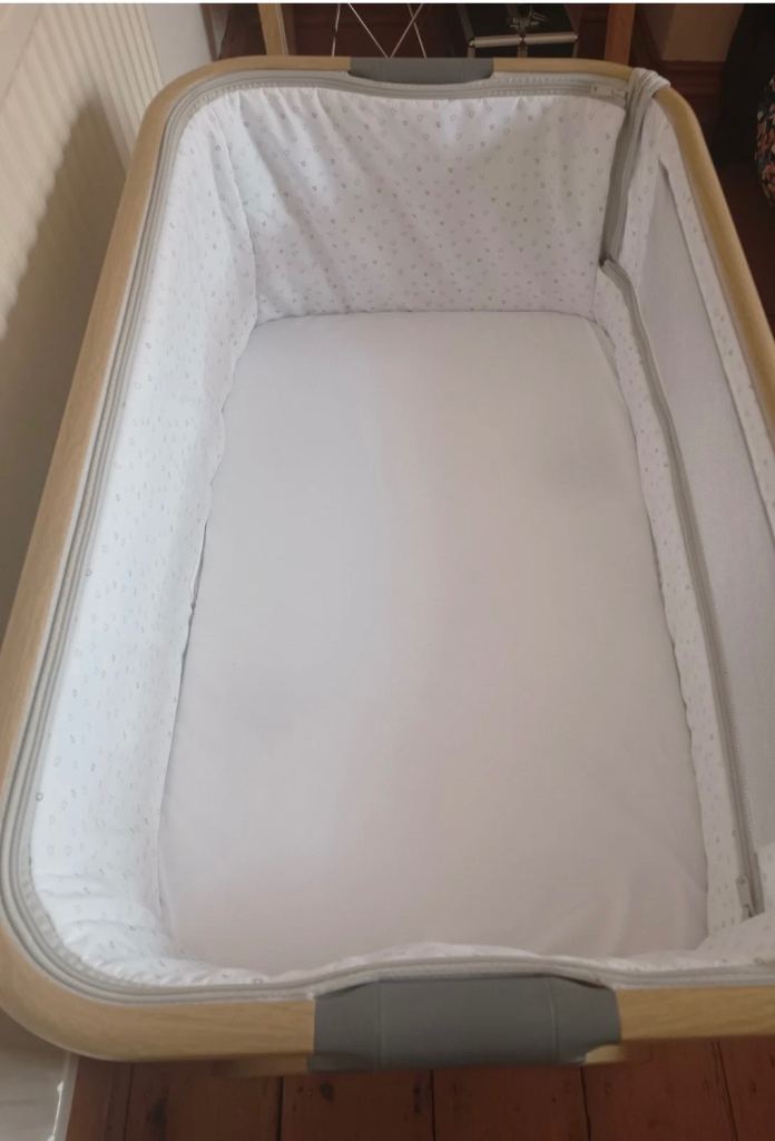 Tutti Bambini Cozee Bedside Crib  With Mattress