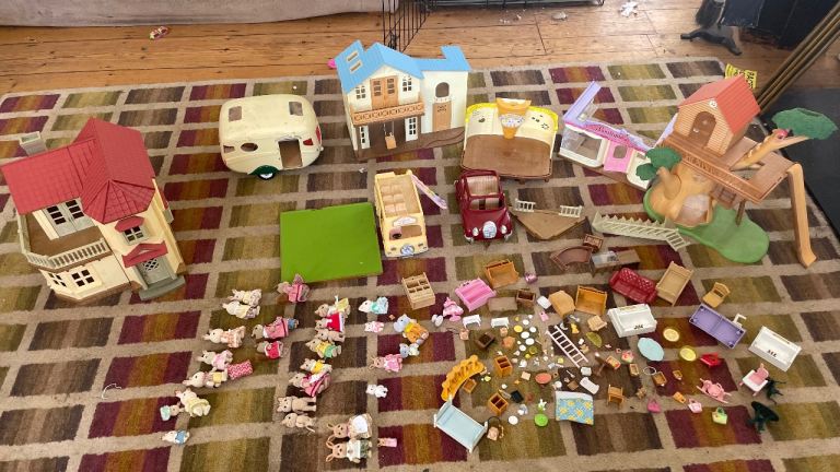 Sylvanian Families Bundle Worth £481 selling for £250