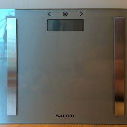 Salter Digital Bathroom Scale Body Weight Display Glass