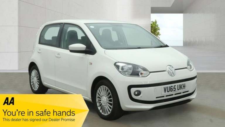 2015 Volkswagen up! 1.0 BlueMotion Tech High Up 5dr HATCHBACK Petrol Manual