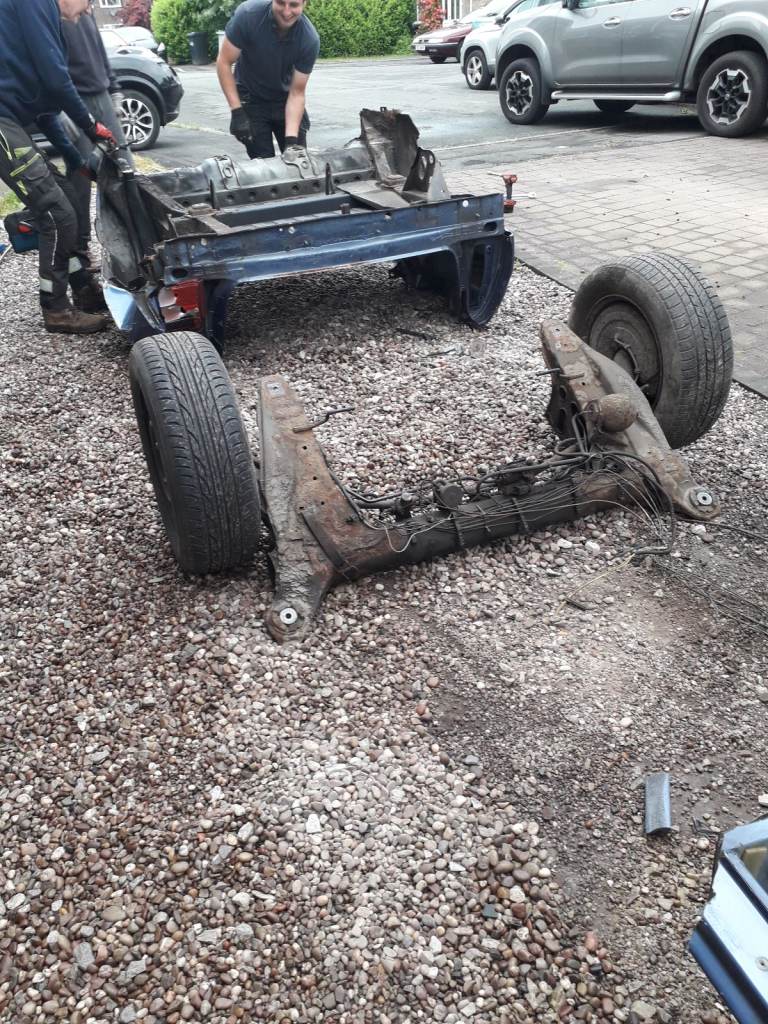 Citroen XM Mk 2 2CT VSX rear subframe