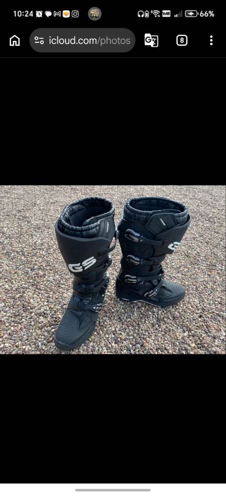 BMW Motorrrad Adventure boots size 10