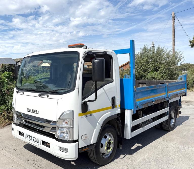 2022 ISUZU FORWARD N75.150 TIPPER 7.5 TON TARMAC CHUTES 68,000 MILE 3SEAT EURO6