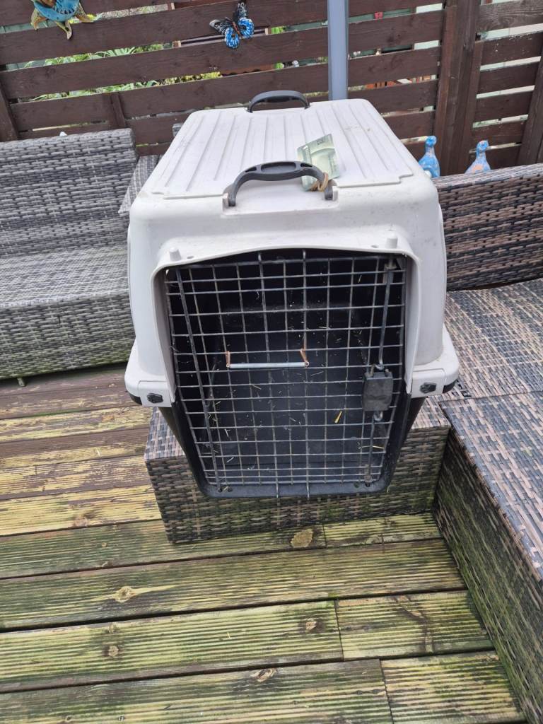 LARGE TRAVEL DOG CRATE