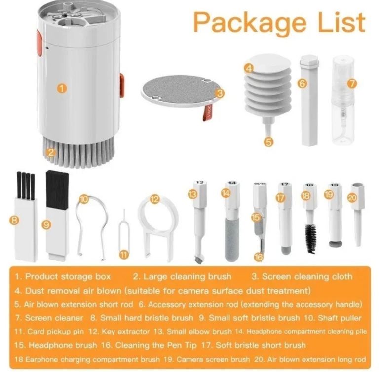 Multifunctional cleaning gadgets 