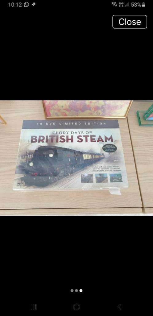 BRITISH STEAM DVD SET NEW 